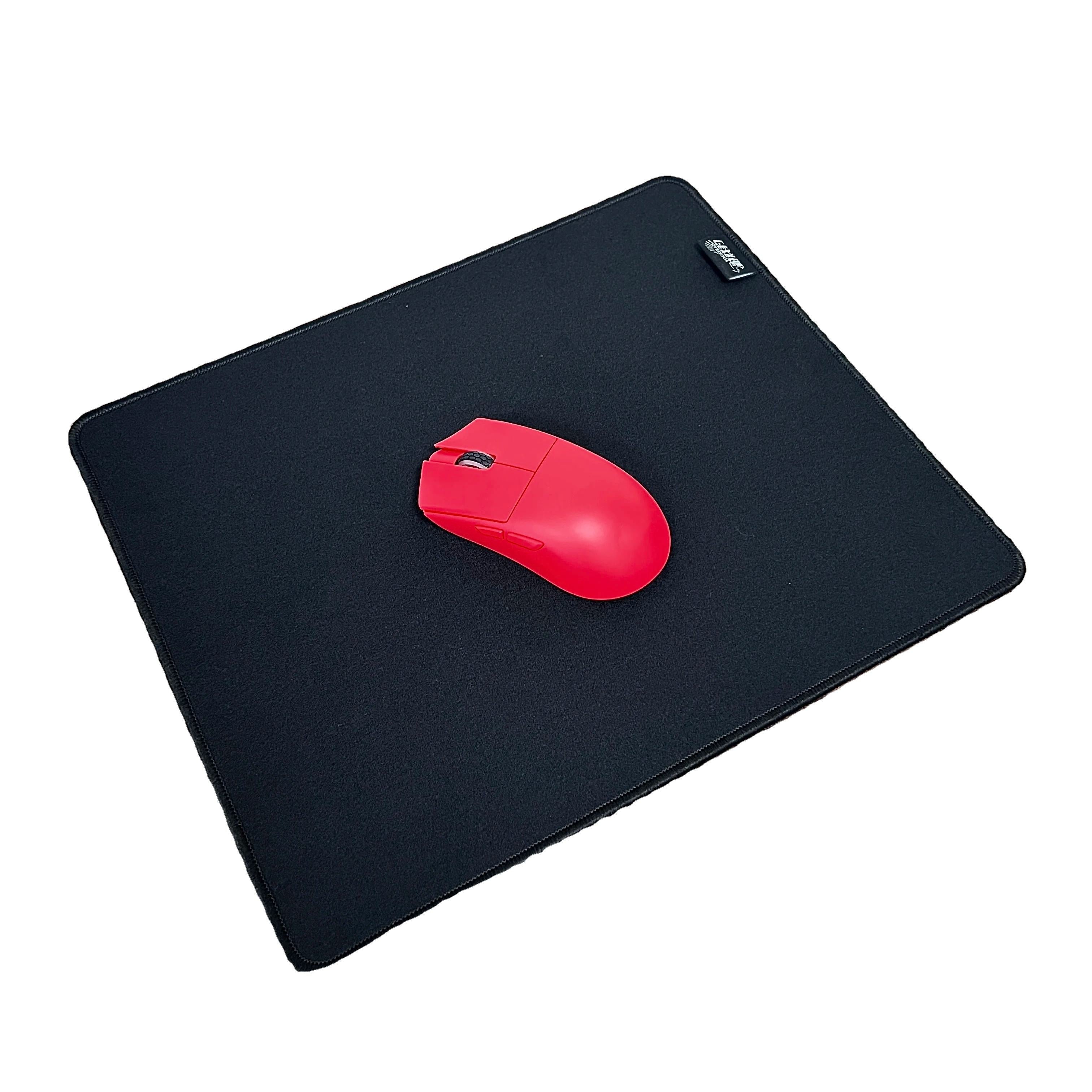 Custom High Quality Non Slip Natural Rubber XL XXL Large Computer Keyboard Deskpads Absolute Black Gaming Mouse Pads